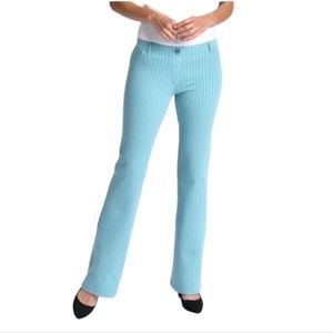 Women's Light Blue Pinstripe Pants